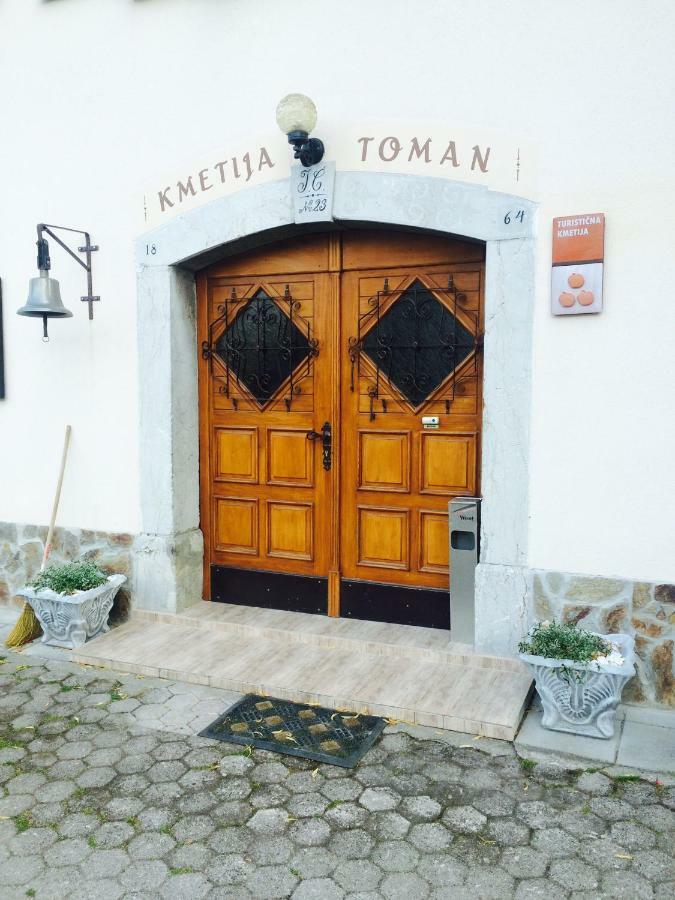 Turisticna Kmetija Toman Villa Gornji Grad Esterno foto